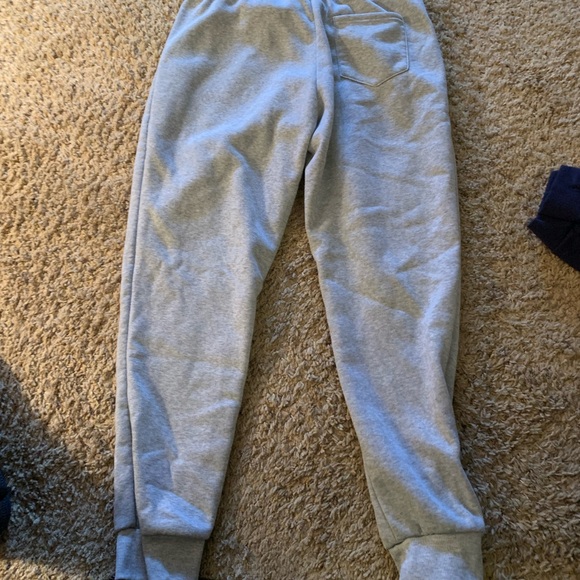 Men's Light Gray Jogger Sweatpants - Picture 2 of 2